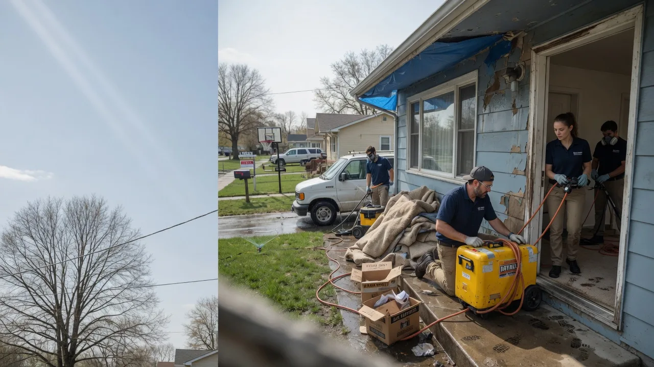 Basement Flood Cleanup in Canton, MA near me